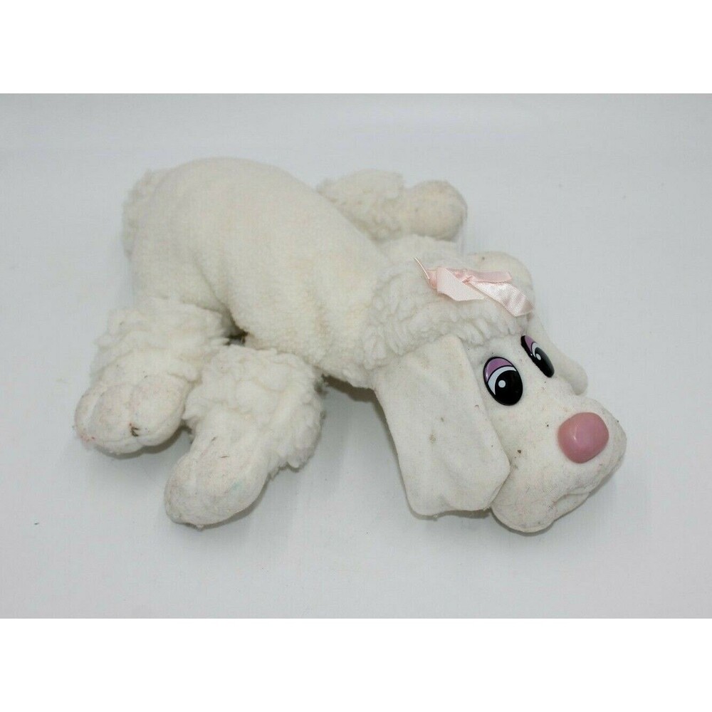 Vintage Tonka Pound Puppies White Poodle 18" Large 1986 Dog Puppy Fluffy Toy HTF